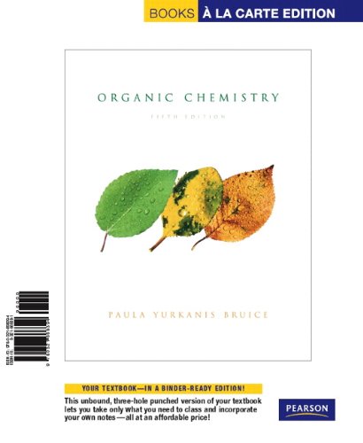 Books a La Carte for Organic Chemistry (9780321668394) by Bruice, Paula Y.