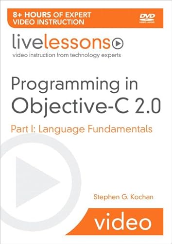 Imagen de archivo de Programming in Objective-c 2.0: Live Lessons: Part I: Language Fundamentals a la venta por Green Street Books