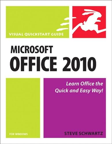 Beispielbild fr Microsoft Office 2010 for Windows: Visual QuickStart (Visual QuickStart Guides) zum Verkauf von WorldofBooks