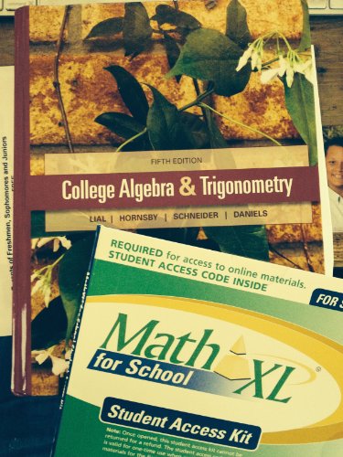 Imagen de archivo de College Algebra and Trigonometry (5th Edition) a la venta por HPB-Red