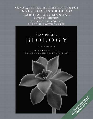 Beispielbild fr Investigating Biology Laboratory Manual zum Verkauf von Better World Books: West
