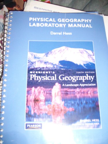 Stock image for Physical Geography Laboratory Manual (10th Edition) (Pysical Geography) for sale by HPB-Red