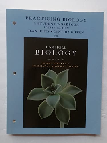 Beispielbild fr Practicing Biology: A Student Workbook for Campbell Biology zum Verkauf von Wonder Book