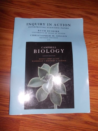 Stock image for Inquiry in Action: Interpreting Scientific Papers for sale by Allied Book Company Inc.