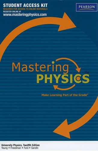 Stock image for MasteringPhysics Student Access Kit for University Physics for sale by Bulrushed Books