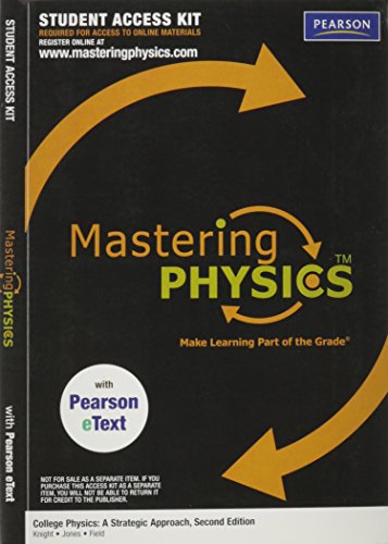 9780321686015: Mastering Physics? with Pearson eText Student Access Kit for College Physics: A Strategic Approach (ME component),