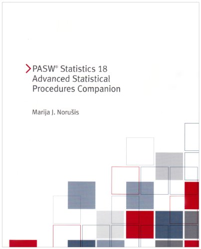Beispielbild fr PASW Statistics 18 Advanced Statistical Procedures Companion zum Verkauf von HPB-Red