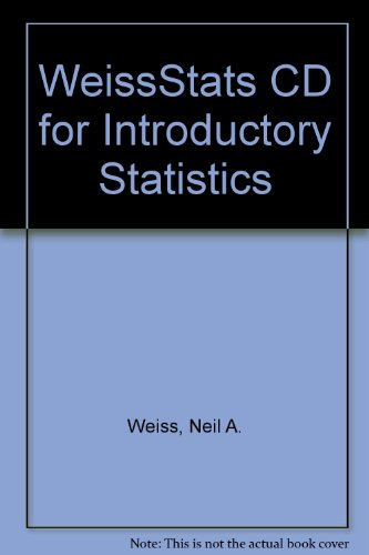 WeissStats CD for Introductory Statistics (9780321691347) by [???]