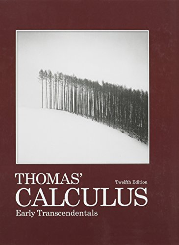 Thomas' Calculus Early Transcendentals with Student Solutions Manual, Multivariable and Single Variable with MyMathlab/MyStatsLab (12th Edition) (9780321692405) by Thomas Jr., George B.; Weir, Maurice D.; Hass, Joel R.
