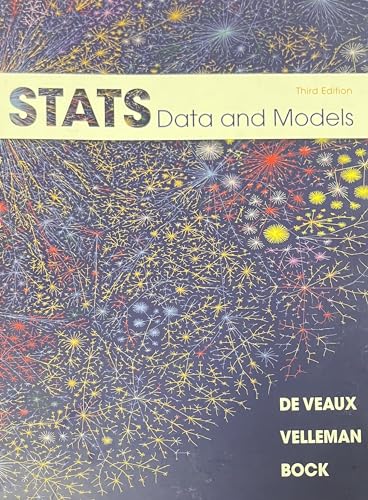 Beispielbild fr Stats: Data and Models zum Verkauf von SecondSale
