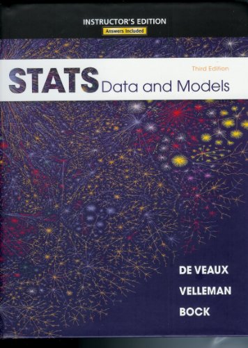 9780321692603: Stats Data and Models, Instructor's Edition