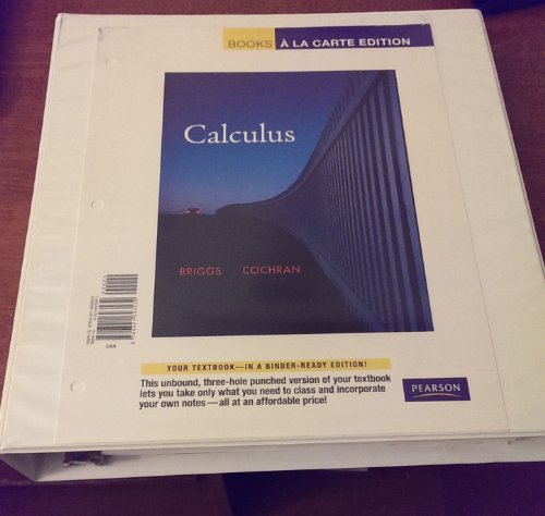 Stock image for Calculus, Books a la Carte Edition for sale by HPB-Red