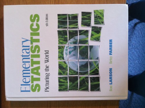 Imagen de archivo de Elementary Statistics: Picturing the World (5th Edition) a la venta por Orion Tech