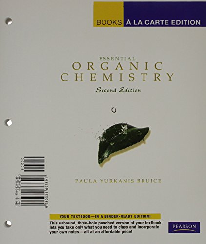 Essential Organic Chemistry (9780321693891) by Bruice, Paula Yurkanis