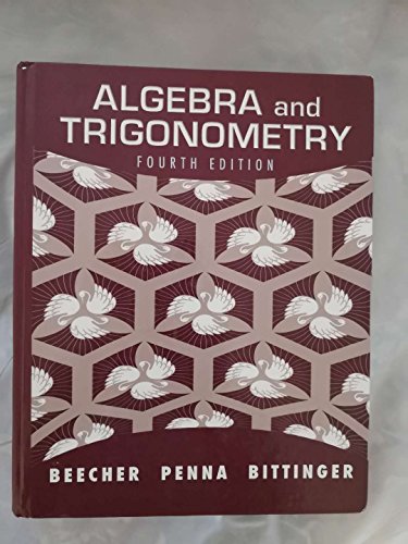 9780321693983: Algebra and Trigonometry