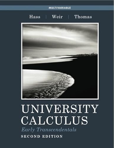 9780321694607: University Calculus: Early Transcendentals, Multivariable (2nd Edition)