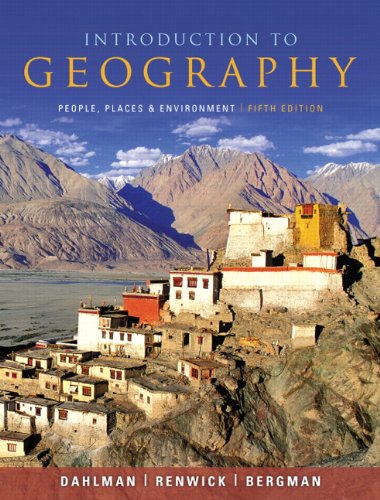 Beispielbild fr Introduction to Geography: People, Places, & Environment, Books a La Carte Edition zum Verkauf von dsmbooks