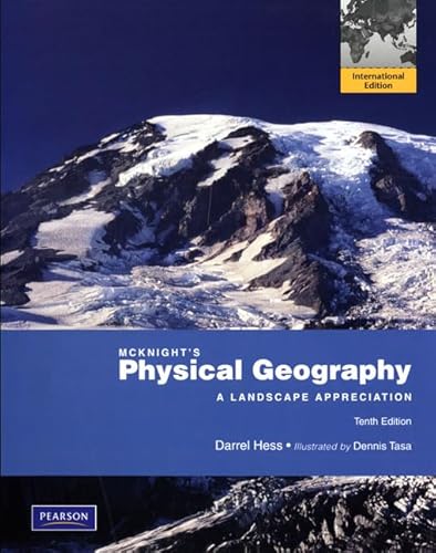 Beispielbild fr McKnight's Physical Geography: A Landscape Appreciation by Hess, Darrel, Tasa, Dennis (2010) Paperback zum Verkauf von Wonder Book