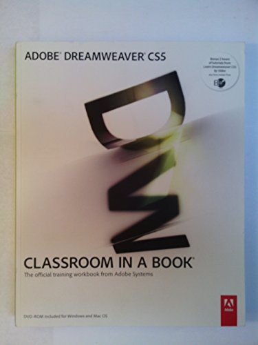 9780321701770: Adobe Dreamweaver CS5 Classroom in a Book: The Official Training Workbook from Adobe Systems