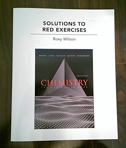 Imagen de archivo de Solutions to Red Exercises for Chemistry: The Central Science a la venta por ThriftBooks-Atlanta