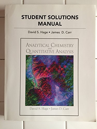 Imagen de archivo de Analytical Chemistry and Quantitative Analysis, Student Solutions Manual a la venta por ThriftBooks-Dallas