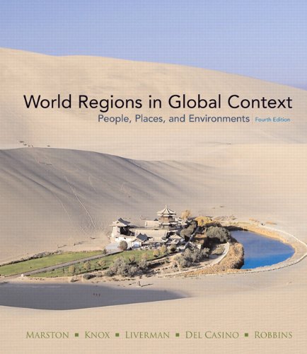 Books a la Carte for World Regions in Global Context: People, Places, and Environments (4th Edition) (9780321707000) by Marston, Sallie A.; Knox, Paul L.; Liverman, Diana M.; Del Casino, Vincent; Robbins, Paul F.