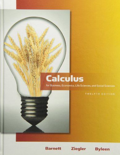9780321709011: Calculus for Business, Economics, Life Sciences and Social Sciences