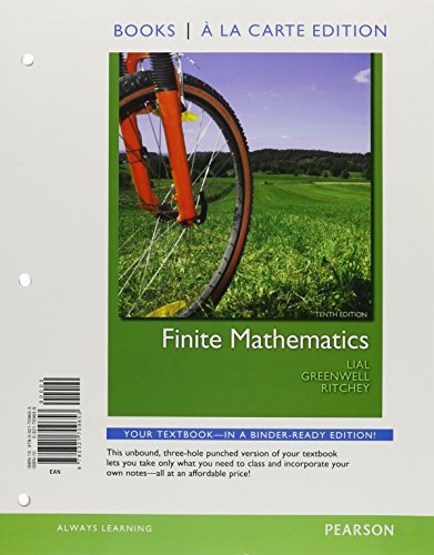 9780321709653: Finite Mathematics