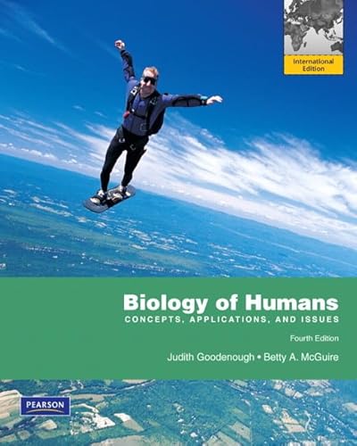 9780321709790: Biology of Humans: Concepts, Applications, and Issues: International Edition