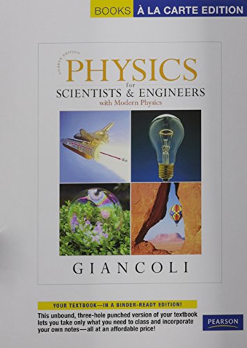 9780321712592: Physics for Scientists & Engineers With Modern Physics (Books a la Carte)