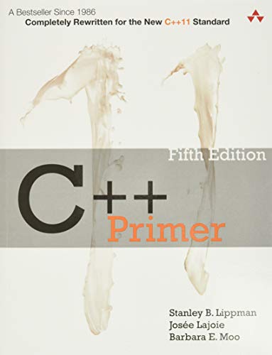 Stock image for C++ Primer (5th Edition) for sale by Indiana Book Company