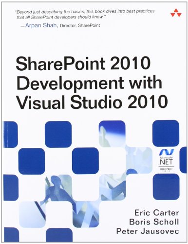 9780321718310: SharePoint 2010 Development with Visual Studio 2010 (Microsoft Windows Development Series)