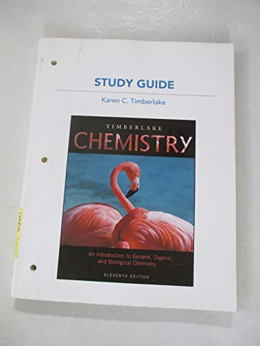 Imagen de archivo de Study Guide for Chemistry: An Introduction to General, Organic, and Biological Chemistry a la venta por ThriftBooks-Atlanta