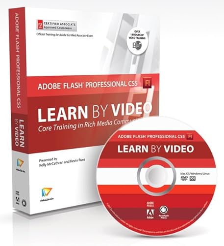 Imagen de archivo de Learn Adobe Flash Professional CS5 by Video: Core Training in Rich Media Communication a la venta por SecondSale