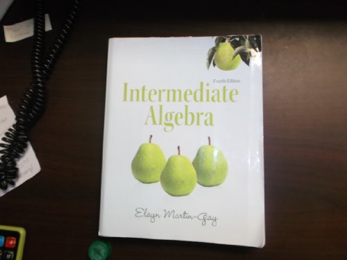 Beispielbild fr Intermediate Algebra zum Verkauf von Better World Books