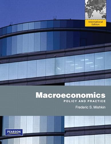 9780321728135: Macroeconomics: Policy and Practice: International Edition