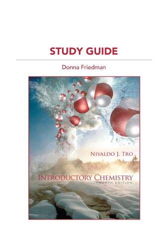 Beispielbild fr Study Guide for Introductory Chemistry zum Verkauf von ThriftBooks-Atlanta