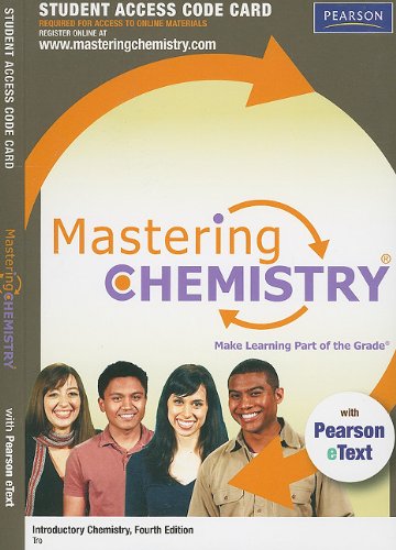 9780321730275: MasteringChemistry Pass Code: Introductory Chemistry