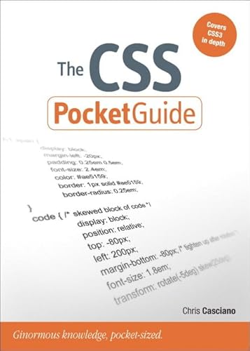 Beispielbild fr The CSS Pocket Guide (Peachpit Pocket Guide) zum Verkauf von Wonder Book