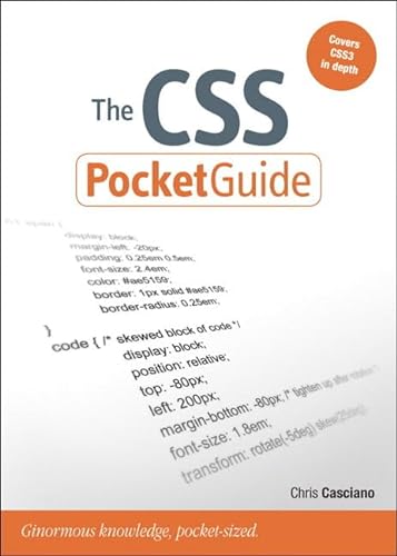 Stock image for The CSS Pocket Guide (Peachpit Pocket Guide) for sale by Brown's Books
