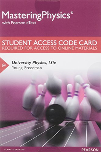 9780321742001: Mastering Physics -- Standalone Access Card -- for University Physics (13th Edition)