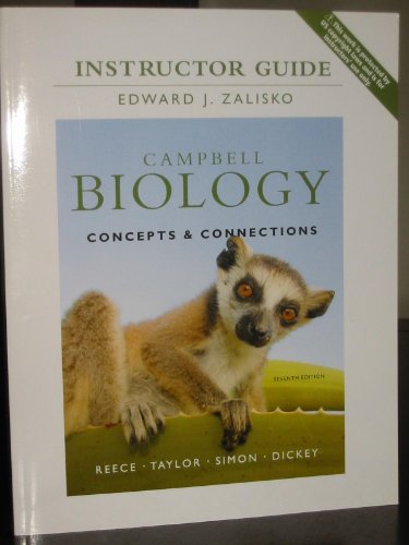 Imagen de archivo de Campbell Biology: Concepts & Connections, Instructor Guide a la venta por ThriftBooks-Atlanta