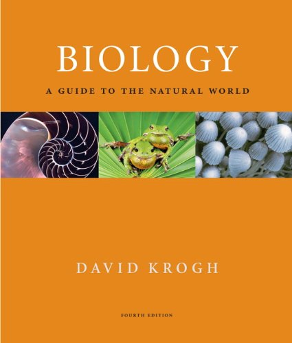 Biology: A Guide to the Natural World with MasteringBiologyÂ® (4th Edition) (Alternative eText Formats) (9780321742308) by Krogh, David