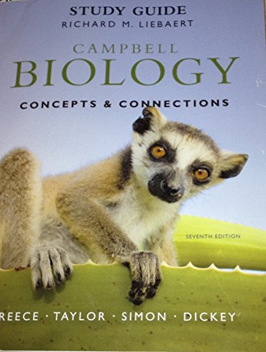 Beispielbild fr Study Guide for Campbell Biology: Concepts Connections zum Verkauf von New Legacy Books