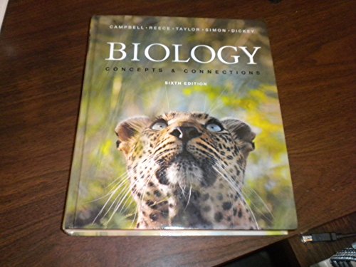 Imagen de archivo de Biology: Concepts & Connections a la venta por HPB-Red