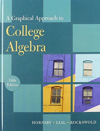 9780321743190: A Graphical Appoach to College Algebra