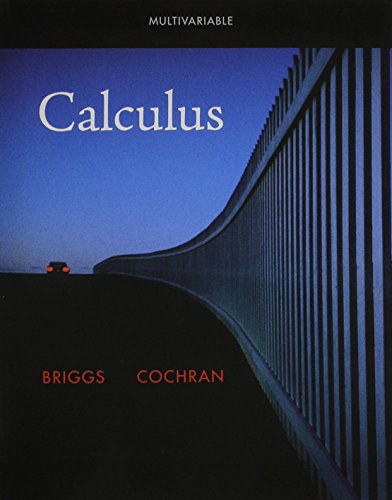 MULTIVARIABLE CALCULUS&STU SOLS/M CALC PT 2 (9780321743862) by Briggs, Bill; Cochran, Lyle