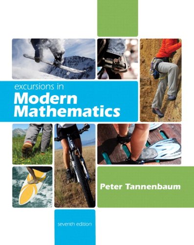 9780321744562: Excursions in Modern Mathematics Plus MyMathLab/MyStatLab Student Access Code Card (7th Edition)