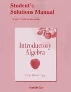 Beispielbild fr Student Solutions Manual for Introductory Algebra zum Verkauf von Better World Books