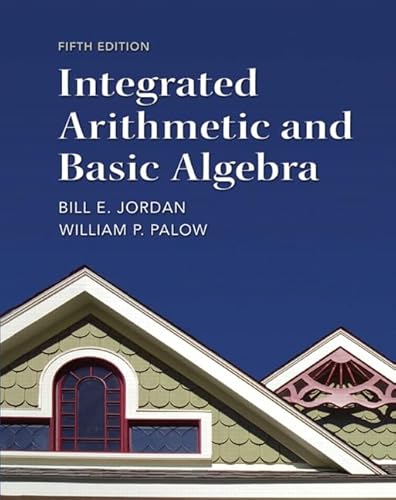 Imagen de archivo de Integrated Arithmetic and Basic Algebra (MyMathLab) a la venta por Goodwill Industries
